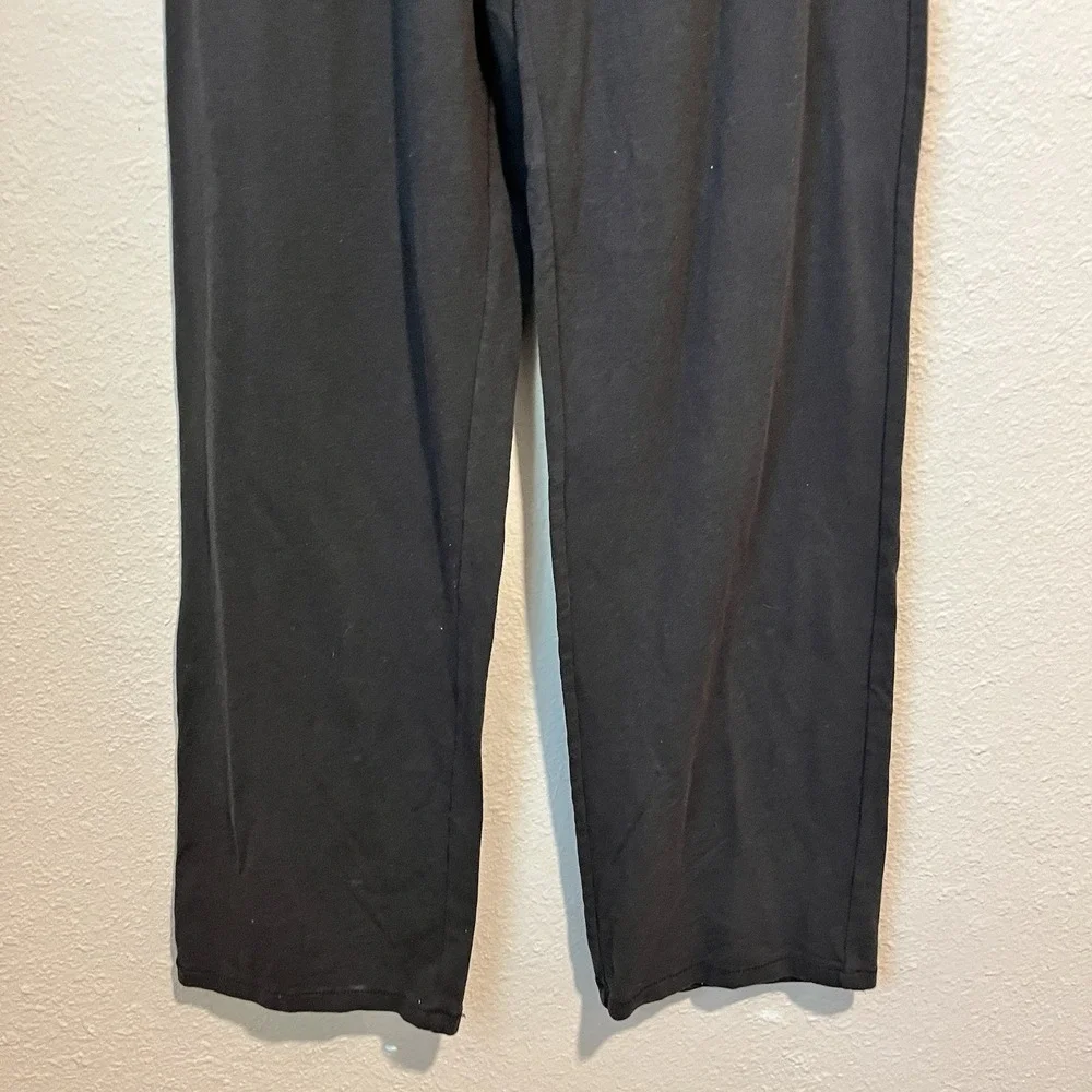SKIMS Boyfriend Loose Lounge Pants ONYX Size XXS Modal Cotton Spandex Blend